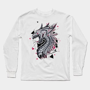 Mechanic dragon | anime Long Sleeve T-Shirt